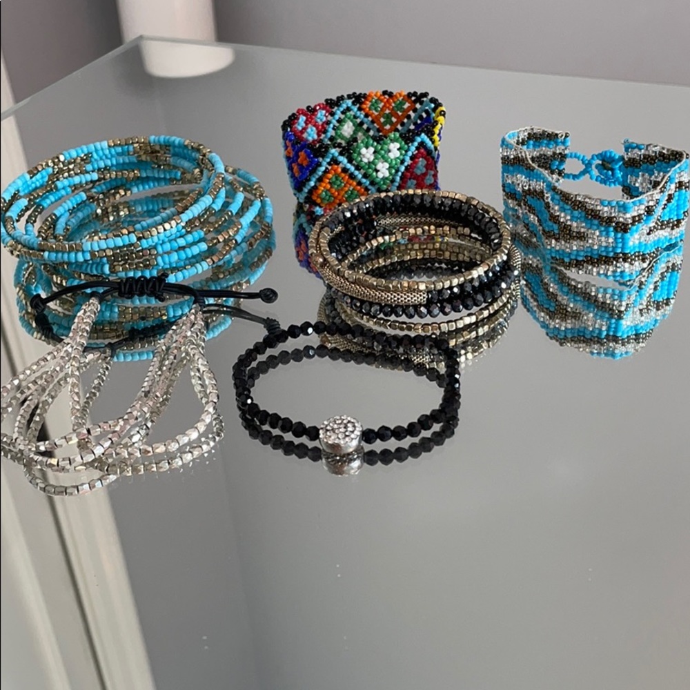 Beaded bracelets!